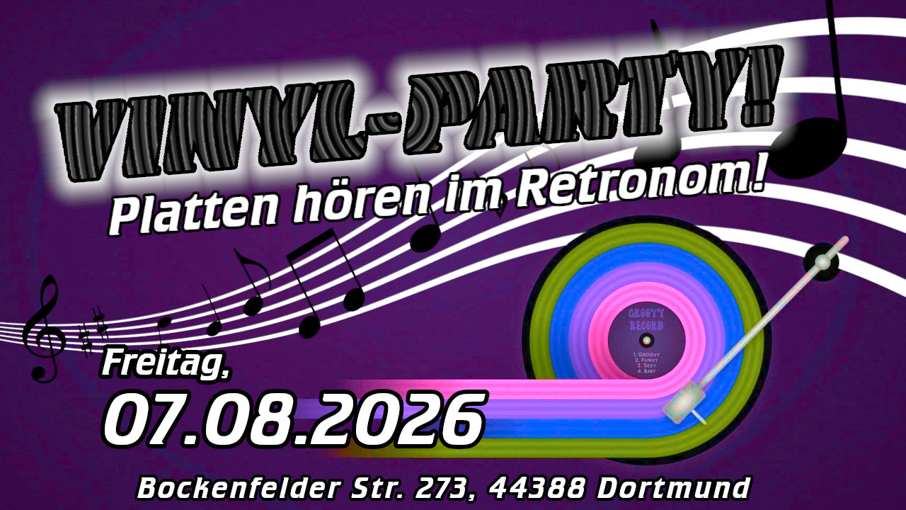 VINYL-PARTY im Retronom!